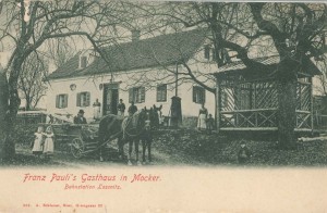 Gasthof Römerwirt 1896 damals im Besitz von Franz Pauli Gasthof Römerwirt 1896