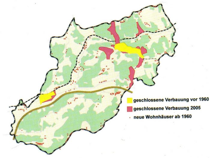 Entwicklung der geschlossenen Verbauung in der Marktgemeinde Laßnitzhöhe Entwicklung der geschlossenen Verbauung in der Marktgemeinde Laßnitzhöhe
